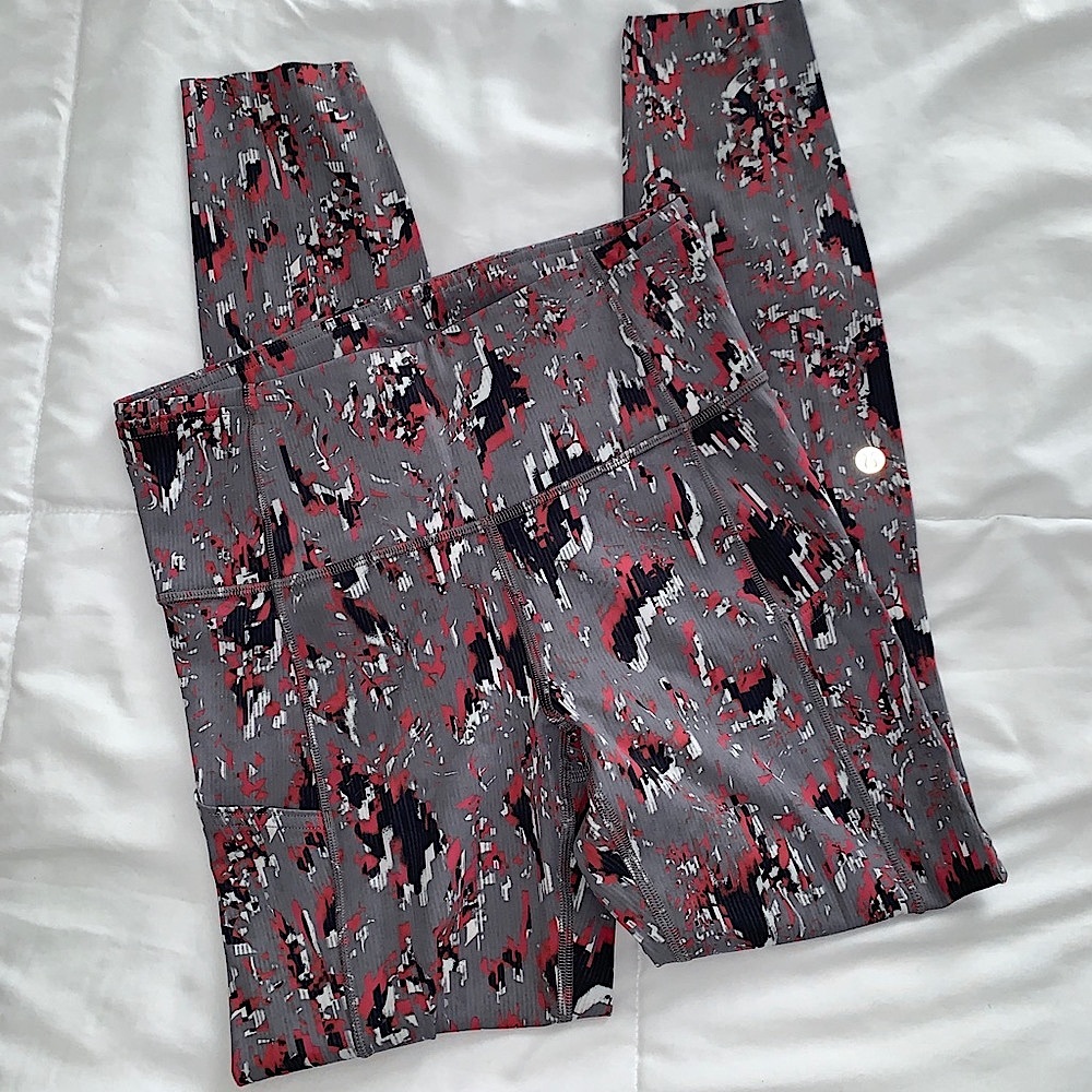 Lululemon Fast and Free 25” in Floral Flux Multi 6